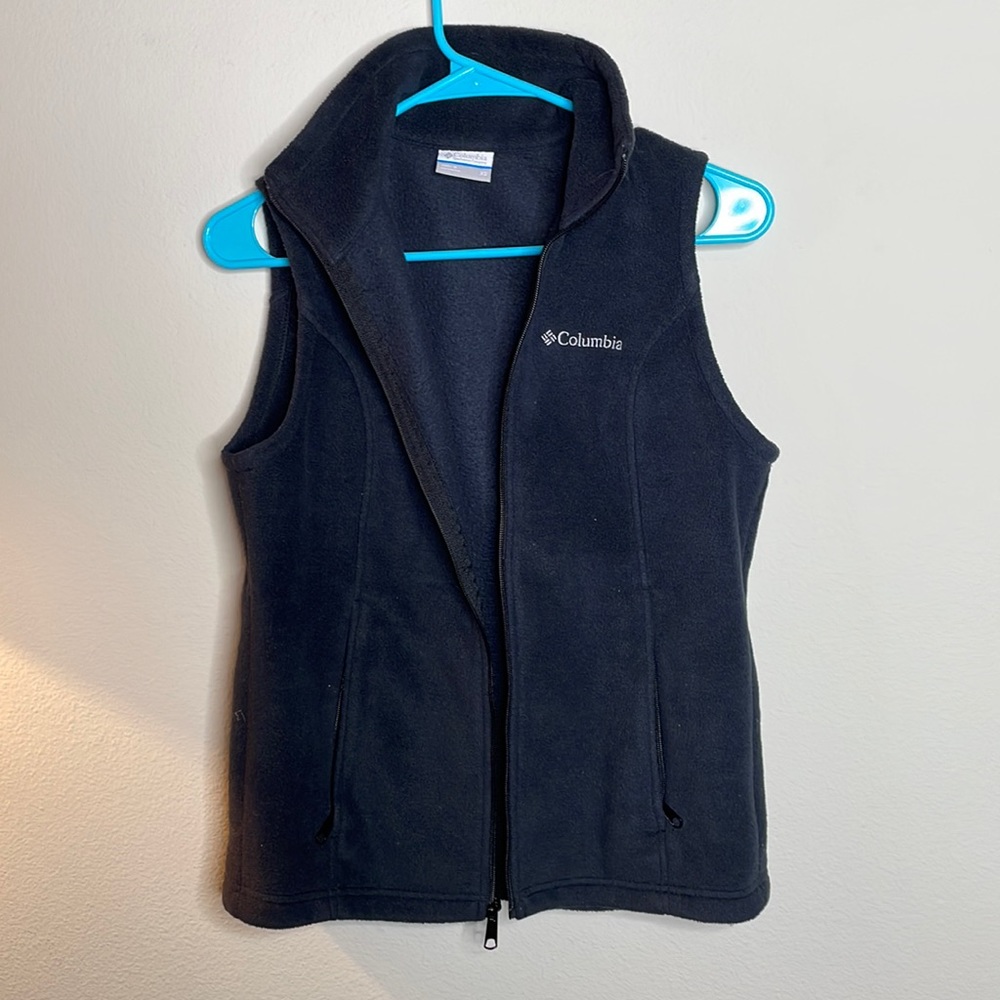 Columbia Fleece Zip Up Vest